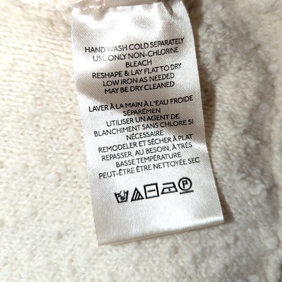 Free People | Found My Friend Pullover Sweater Minimalist in Cream | Size Medium - Picture 13 of 16